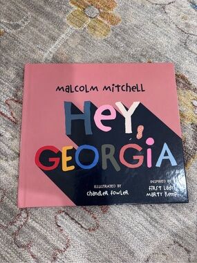Hey Georgia Hardcover - Pink Multicolor Cover